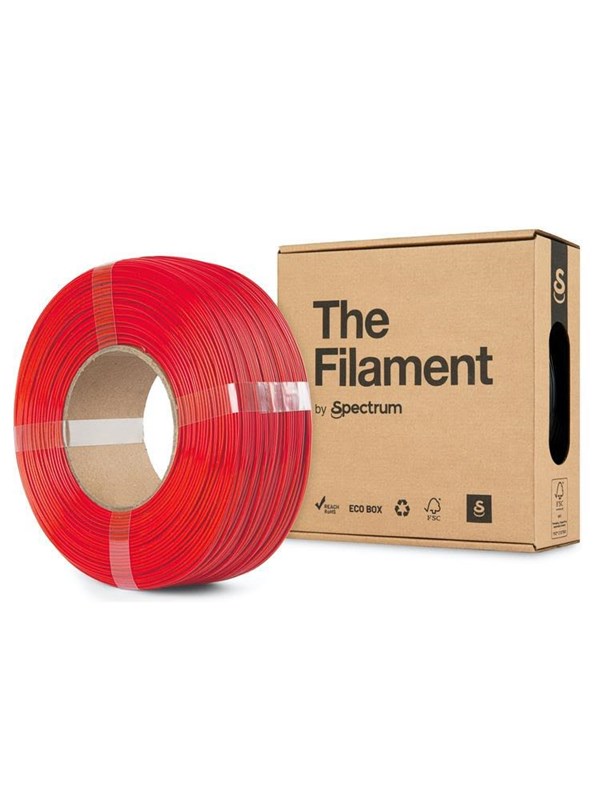 Spectrum The Filament / ReFill PLA / Technical Red / â 1.75 mm / 1 kg